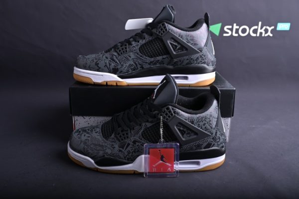 Jordan 4 Retro Laser Black Gum CI1184-001