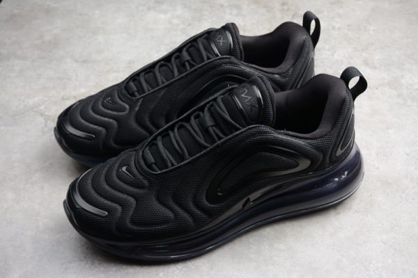 Nike Air Max 720 Black Mesh AO2924-007 - Image 4