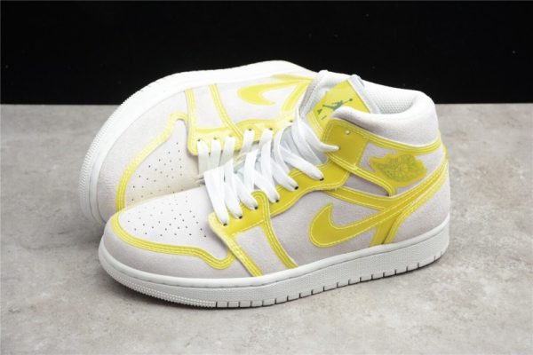 Jordan 1 Mid Opti Yellow (W) DA5552-107 - Image 2
