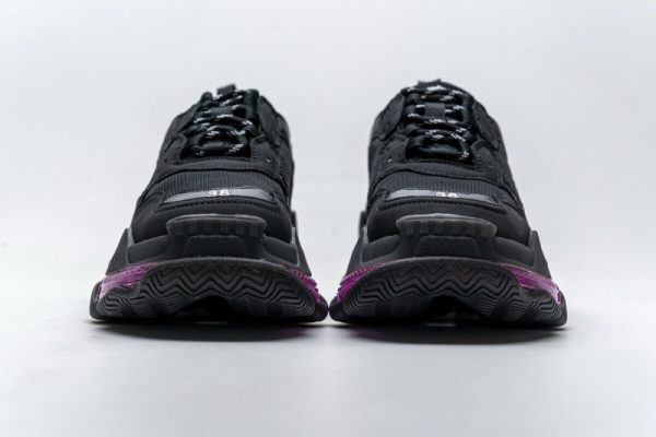 Ba***ci*ga Triple S Black Plum Red 544351 W09O1 0829(SP batch) - Image 5