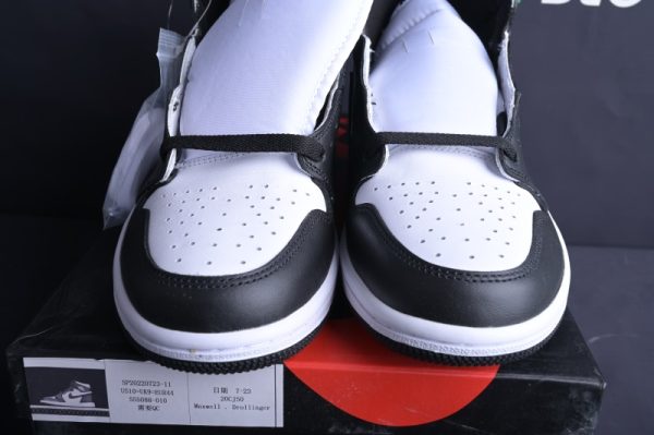 Jordan 1 Retro Black White (2014)(SP Batch) 555088-010 - Image 3