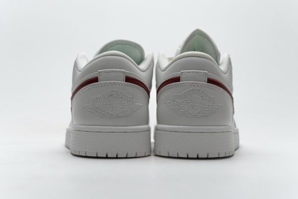 Jordan 1 Low Milk White Red AQ9941-161 - Image 3