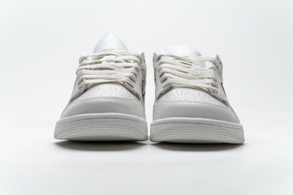 Jordan 1 Low Milk White Red AQ9941-161 - Image 5