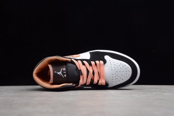 Jordan 1 Mid Peach Mocha (W) DF0210-100 - Image 4