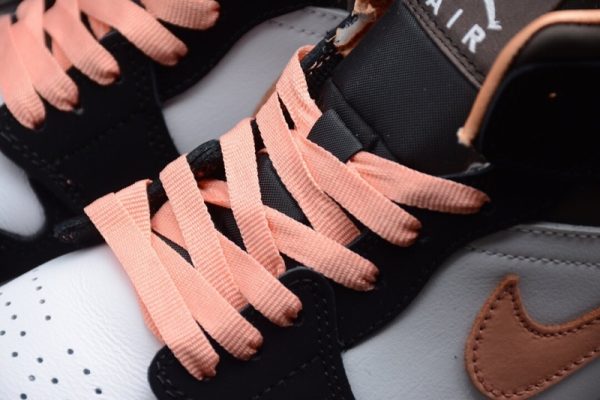 Jordan 1 Mid Peach Mocha (W) DF0210-100 - Image 5