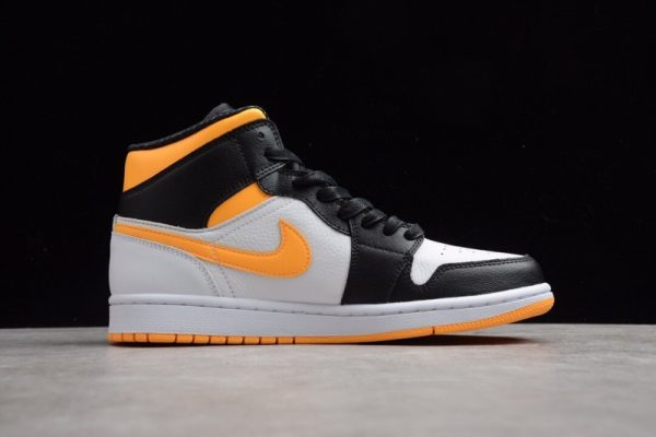 Jordan 1 Mid Laser Orange Black (W) CV5276-107 - Image 5