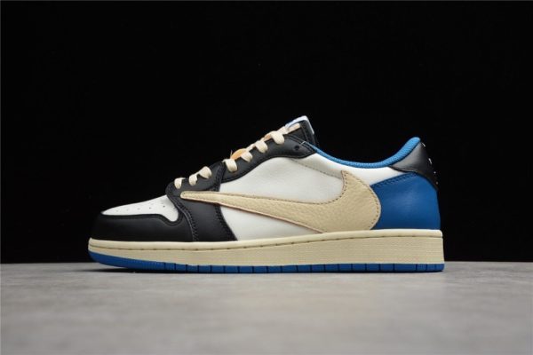 Travis Scott x Fragment Design x Air Jordan 1 Low (SP Batch) DM7866-140 - Image 2