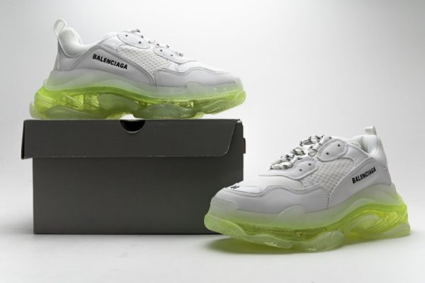 Ba***ci*ga Triple S White Green 544351 W09E1 1331(SP batch) - Image 3