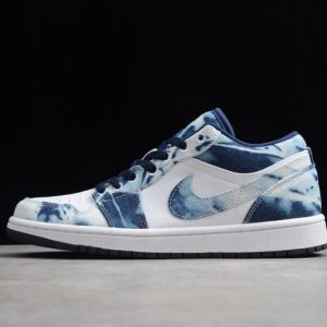 Jordan 1 Low Washed Denim  CZ8455-100