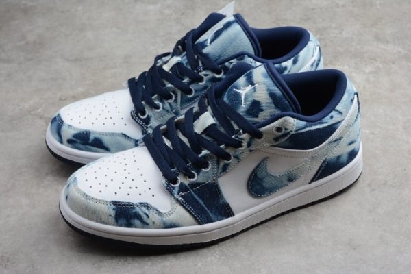 Jordan 1 Low Washed Denim  CZ8455-100 - Image 5