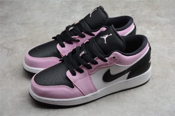 Jordan 1 Low Light Arctic Pink (GS) 554723-601 - Image 2