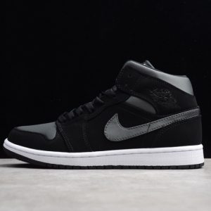 Jordan 1 Mid Nylon Black Anthracite  852542-012