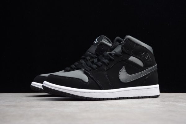 Jordan 1 Mid Nylon Black Anthracite  852542-012 - Image 3
