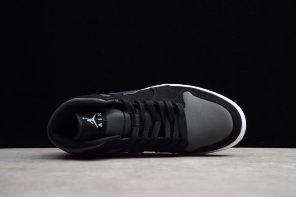 Jordan 1 Mid Nylon Black Anthracite  852542-012 - Image 4