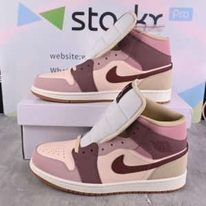 Jordan 1 Mid SE Dark Pony Smoky Mauve (W)(SP Batch) DO7440-821