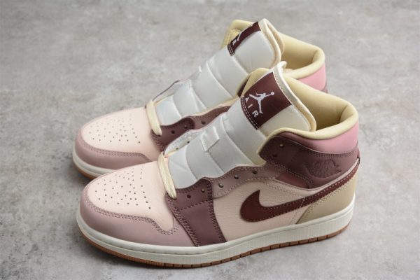 Jordan 1 Mid SE Dark Pony Smoky Mauve (W)(SP Batch) DO7440-821 - Image 5