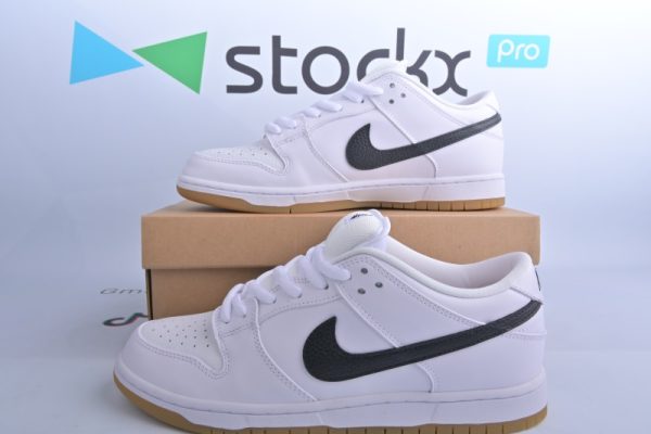 Nike SB Dunk Low Orange Label White Black CD2563-100