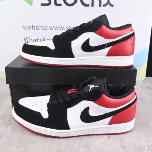 Jordan 1 Low Black Toe 553558-116