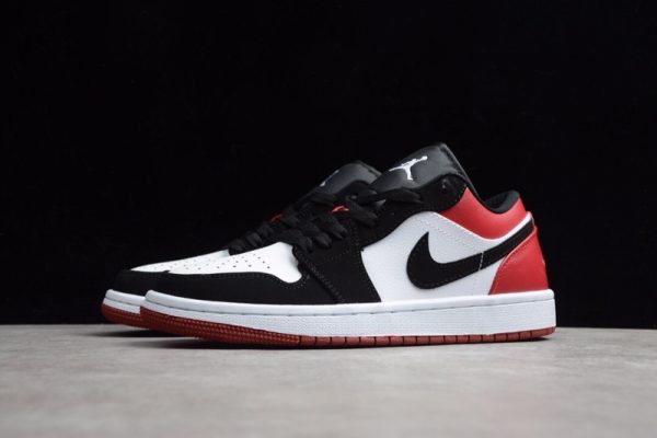 Jordan 1 Low Black Toe 553558-116 - Image 3