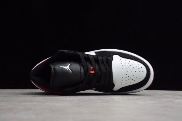 Jordan 1 Low Black Toe 553558-116 - Image 5