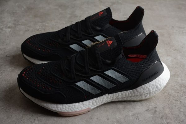 adidas Ultra Boost 22 Heat.Rdy Core Black Clear Orange (W) H01174 - Image 5